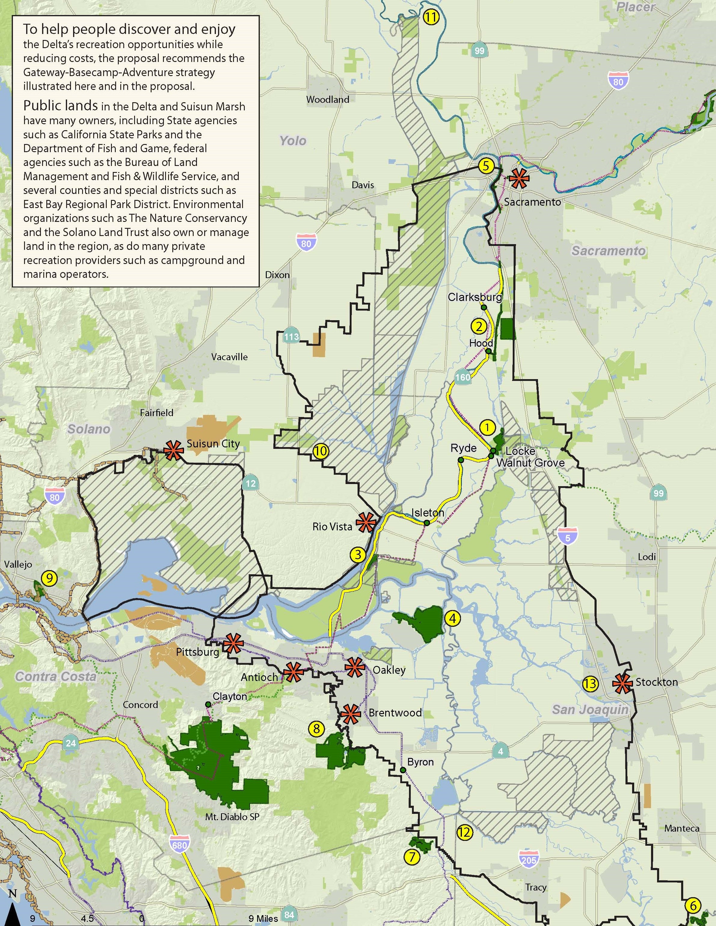 Delta Park Map